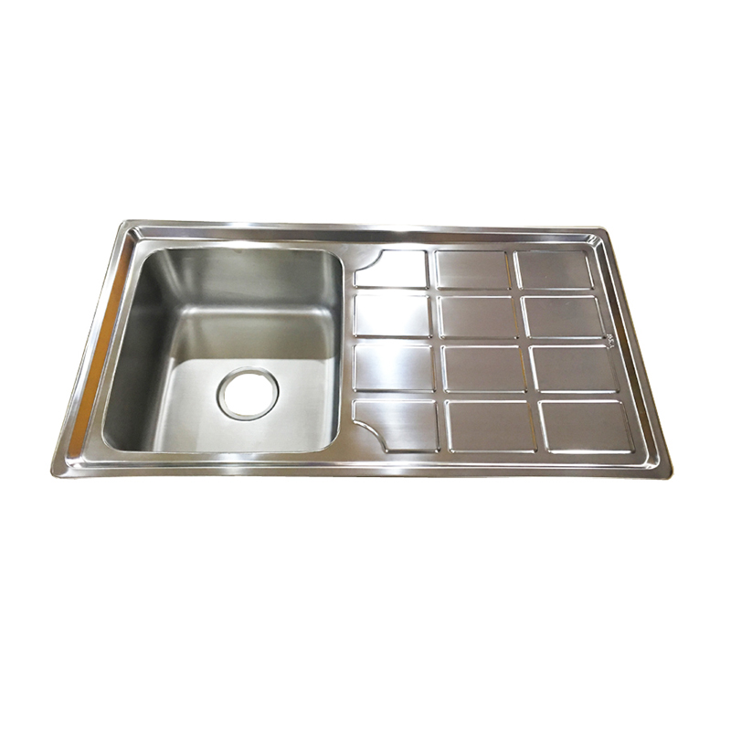 TCT9050S-B  Single Bowl Drainboard Sink