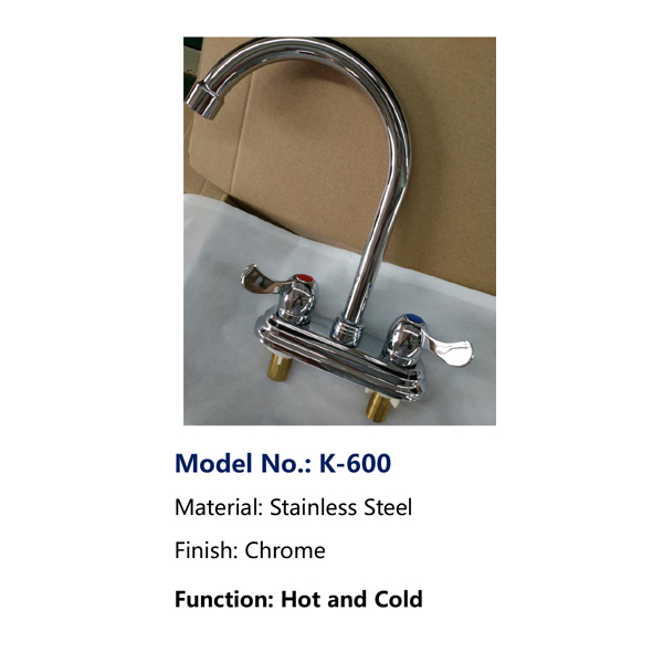 K-600 Cold and Hot Faucet