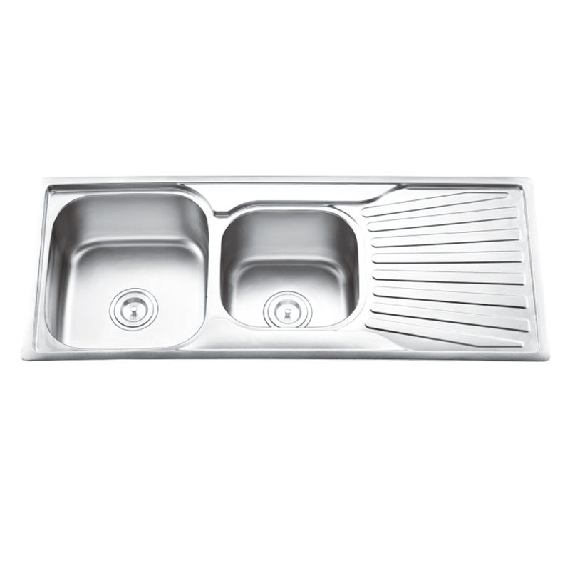 CJ10548D/JL10550D/JL11550D Double Bowl Drainboard Sink