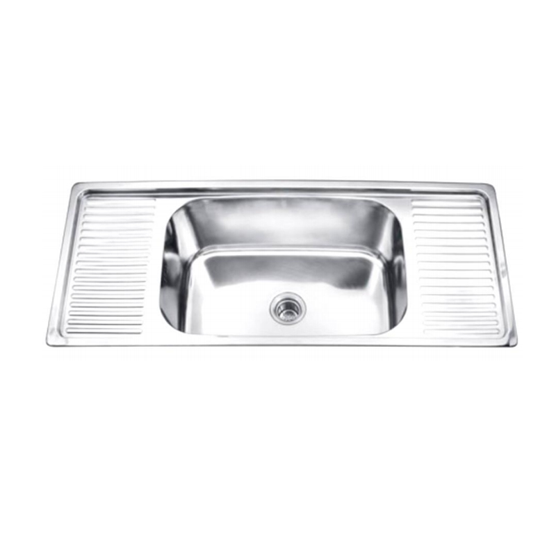 BJL12050S SINGLE BOWL WITH DRAINBOARD(CENTRAL BOWL)